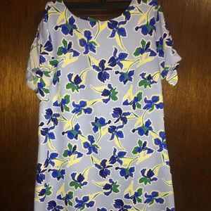 Banana Republic blue dress, size petite S.